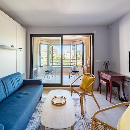 Beau Studio Veranda A Deux Pas De La Mer - Parking Inclus 胡安莱潘 外观 照片